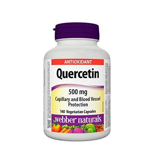 Webber Naturals Quercetin 500 mg, 140 Capsules