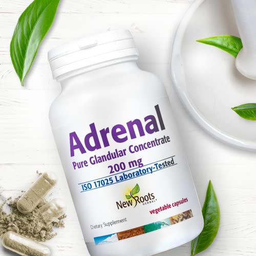 Stress Relief & Fatigue Remedy - Adrenal Support Supplement| Supports Energy Levels |Relieve Adrenal Fatigue - Gluten Free & Non-GMO