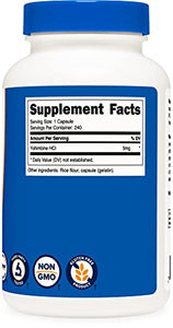 Nutricost Yohimbine HCl 5mg, 240 Capsules (2 Bottles) - Extra Strength - Gluten Free & Non-GMO