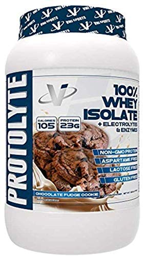 VMI Sports ProtoLyte Whey Isolate Protein Powder, Chocolate Fudge Cookie, 1.63 lbs