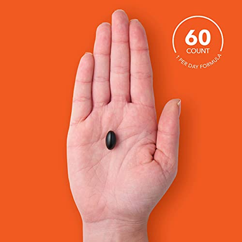 Triple Strength Astaxanthin (12mg) with Organic Coconut Oil | Non-GMO, Soy & Gluten Free - 60 Mini Softgels (2 Month Supply)