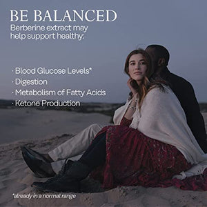 Solaray Berberine Extract with Oregon Grape, Healthy Blood Glucose & Digestion Support, AMPK Activator, 60 VegCaps