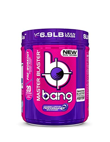 VPX Bang Pre Workout Master Blaster, Frose Rose, 20 Servings, 640 Gram