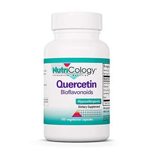 NutriCology Quercetin Bioflavonoids - Rutin, Hesperidin, Immune - 100 Vegetarian Capsules