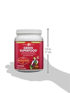 Amazing Grass Greens Blend Superfood: Super Greens Powder with Spirulina, Chlorella, Beet Root Powder, Digestive Enzymes, Prebiotics & Probiotics, Berry, 100 Servings (Packaging May Vary)