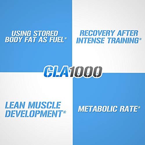Evlution Nutrition CLA 1000, Conjugated Linoleic Acid, Weight Loss Supplement, Metabolism Support, Stimulant-Free (180 Servings)