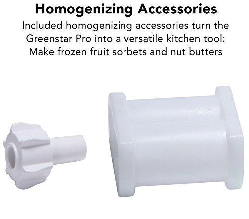 Tribest Jumbo Twin Gears GS-P502 Greenstar Pro Commercial Heavy Duty Juice Extractor, Gray, Pack of 1