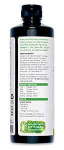 Nutiva Organic Cold-Pressed Unrefined Hemp Oil, 24 Ounce