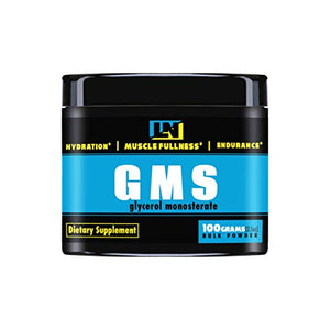 LiveLong Nutrition Glycerol Monostearate GMS Powder - Hydration, Endurance, Muscle Pump for Pre Workout. Multi use Powder for Homemade Ice Cream, and Powder for pre Workout, 3.5 Ounce