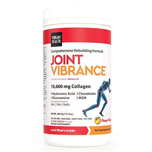 Vibrant Health, Joint Vibrance, Comprehensive Joint and Cartilage Support, 21 Servings