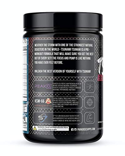 Tsunami PRE-Workout (Paradise Punch) | Pump | Energy | Focus | Endurance