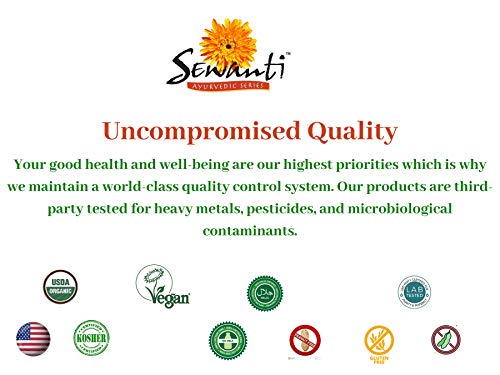 Sewanti Ayurvedic Formula to Support Mental Wellness - Stressnil 90 V Capsules/ 35: 1 Extract of Bacopa, Clitoria, Amla, Moon Creeper, Rosemary Nuts, Jatamansi