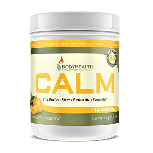 BodyHealth Calm (Tangerine 12oz), Relaxation Supplement That Helps Restore Healthy Magnesium Levels, Provides Calcium-Magnesium Balance, and Supports The Body’s Natural Response to Stress