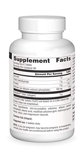 Source Naturals Collagen From Fish, Healthy Skin Support - 240 Tablets