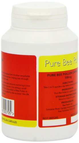 Bee Health Pollen 100 Capsules 500Mg