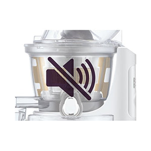 Breville BJS700SIL Big Squeeze Slow Juicer, Silver