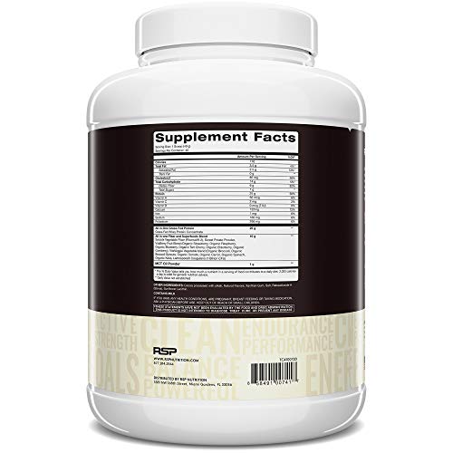RSP TRUEFIT Protein Powder Meal Replacement Shake, 4.32 LB, Chocolate