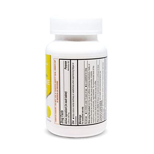 ValuMeds Caffeine Pills (200mg) Fast-Acting Alertness Supplement | Safe, Effective Energy Boost | Restore Clarity, Focus at Home, Work, School | 250 Tablets