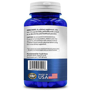 NasaBeahava Pure Quercetin 500mg Supplement - 200 Capsules - Quercetin Dihydrate to Support Cardiovascular Health