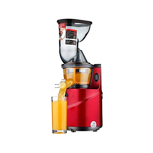 wan QIN Juicer Machines, Masticating Juicer, 3.15-Inch Wide Chute Cold Press Juicer, Easy to Clean with Brush, Carrot Slow Juicer Machine, Quiet Motor/Reverse Function