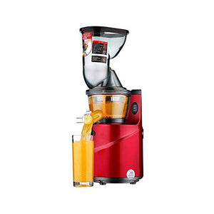 wan QIN Juicer Machines, Masticating Juicer, 3.15-Inch Wide Chute Cold Press Juicer, Easy to Clean with Brush, Carrot Slow Juicer Machine, Quiet Motor/Reverse Function