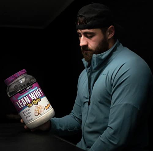 MuscleSport Lean Whey Revolution™ Protein Powder - Whey Protein Isolate - Low Calorie, Low Carb, Low Fat, Incredible Flavors - 25g Protein per Scoop (2lb, Dippsadoodles)