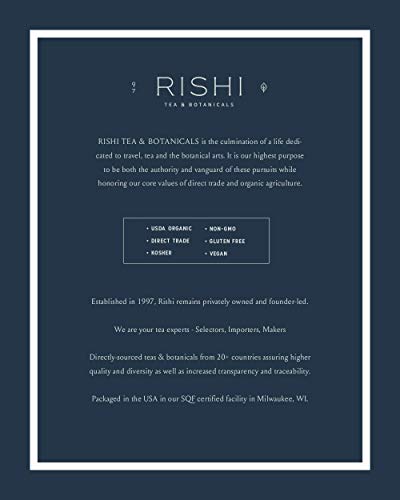 Rishi Tea Elderberry Maqui Sparkling Botanicals Sparkling Water - Organic, Unsweetened, Zero Added Sugar, Caffeine Free, Real Plants, Virtus Botanicals - 12 oz (Pack of 12)