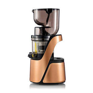 BioChef Quantum Whole Slow Juicer - With powerful 300 W motor, wide chute (3.15 x 3.15 inch) & many accessories in bronze