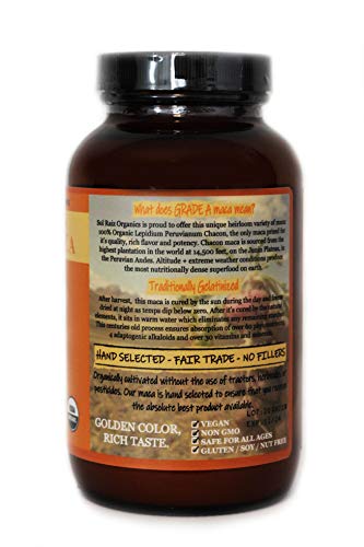 Sol Raiz Organics, Maca Powder Organic, 8.2 Ounce