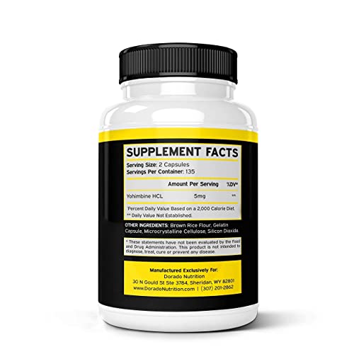 Tribulus Terrestris for Men & Women and Yohimbine HCL 5mg for Men and Women