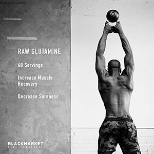 BlackMarket - Raw Glutamine, 300 Grams