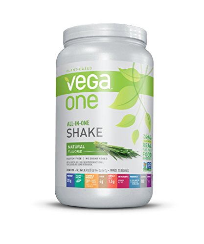 Vega One All-in-One Natural (22 Servings) - Plant Based Vegan Protein Powder, Non Dairy, Gluten Free, Non GMO, 30.4 Ounce (Pack of 1)