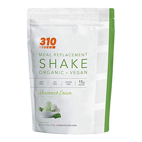 Vegan Organic Plant Protein Powder and Meal Replacement Shake - By 310 Nutrition - Gluten, Dairy and Soy Free - 0g of Sugar | Keto and Paleo Friendly