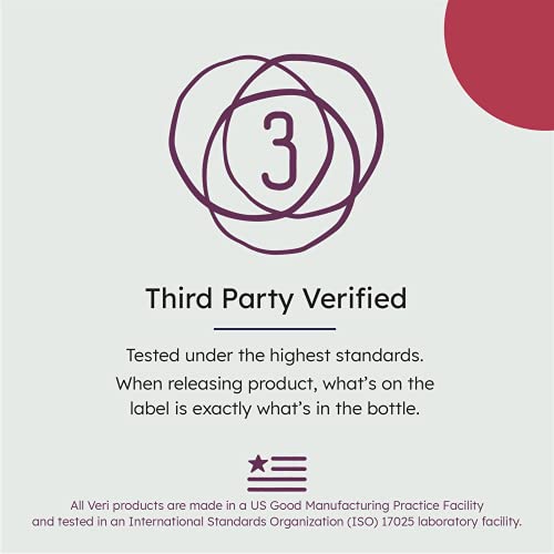 Veri Boosted Natural Immune Support Supplement, Elderberry, Zinc, Quercetin, Vitamin C, Vitamin D, L-Tyrosine, Gluten Free, Non-GMO, Vegan, 90 Capsules