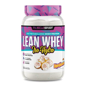 MuscleSport Lean Whey Revolution™ Protein Powder - Whey Protein Isolate - Low Calorie, Low Carb, Low Fat, Incredible Flavors - 25g Protein per Scoop (2lb, Dippsadoodles)