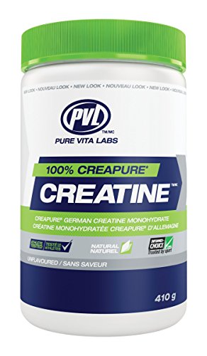 PVL Essentials 100% Pure Pharmaceutical Grade Creapure Creatine, 410 g