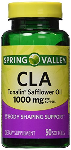 Spring Valley 50 Softgels 1000 MG Ea. Tonalin Cla
