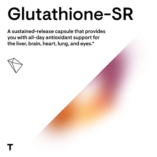 Thorne Research - Glutathione-SR - Sustained-Release Glutathione for Antioxidant Support - 60 Capsules