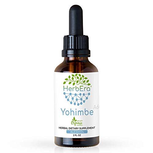 Yohimbe A60 Alcohol Herbal Extract Tincture, Super-Concentrated Wildcrafted Yohimbe (Pausinystalia yohimbe) Dried Bark (2 fl oz)