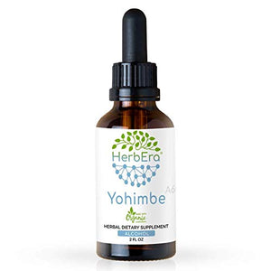 Yohimbe A60 Alcohol Herbal Extract Tincture, Super-Concentrated Wildcrafted Yohimbe (Pausinystalia yohimbe) Dried Bark (2 fl oz)