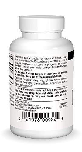 Source Naturals Royal Jelly, 500mg, 30 Capsules