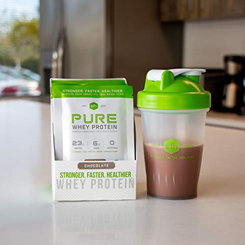 Pure Whey Protein Powder Chocolate Pack of 10 Single Serves