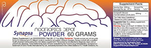 Synapsa Bacopa Monnieri Powder | 60 Grams | Whole Plant Extract | Ayurveda Supplement | Clinically Proven to Enhance Learning, Memory and Mental Performance