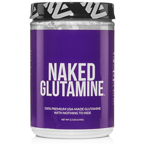 Pure L-Glutamine Made in The USA - 200 Servings - 1,000g, 2.2lb Bulk, Vegan, Non-GMO, Gluten and Soy Free. Minimize Muscle Breakdown & Improve Protein Synthesis. Nothing Artificial