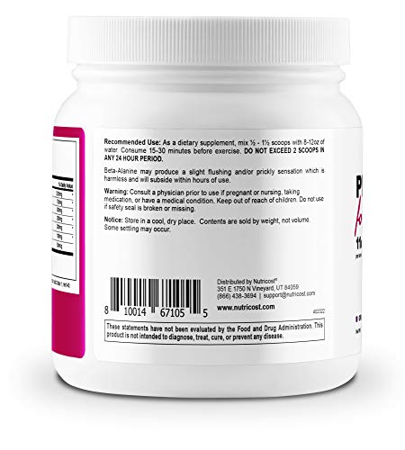 Nutricost Pre-Workout Powder for Women Grape (60 Serv)