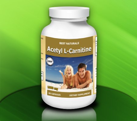 Best Naturals Acetyl L-Carnitine 500 Mg 120 Capsules (120 Count (Pack of 2))