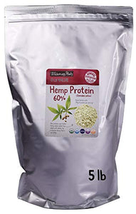 Wilderness Poets, Cold Pressed Organic Hemp Protein Powder, 19 G (80 Ounce - 5 Pound)