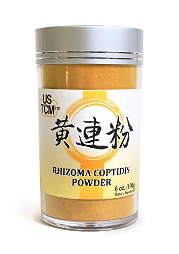Rhizoma Coptidis Powder Huang Lian Powder 黃連粉 120mesh (6oz)