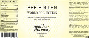 Bee Pollen - Health and Harmony World Collection (4.5oz)