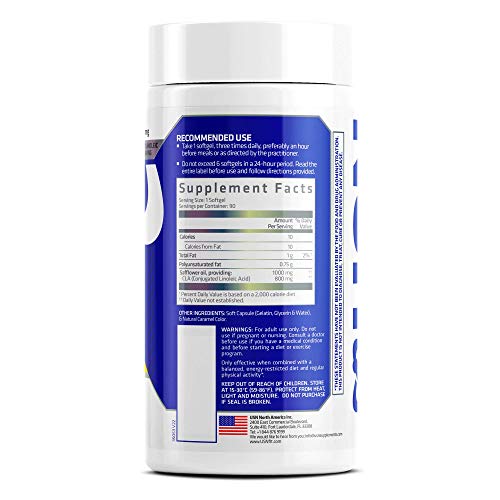 USN Supplements CLA Pure 1000, 90 Count (USS66675)